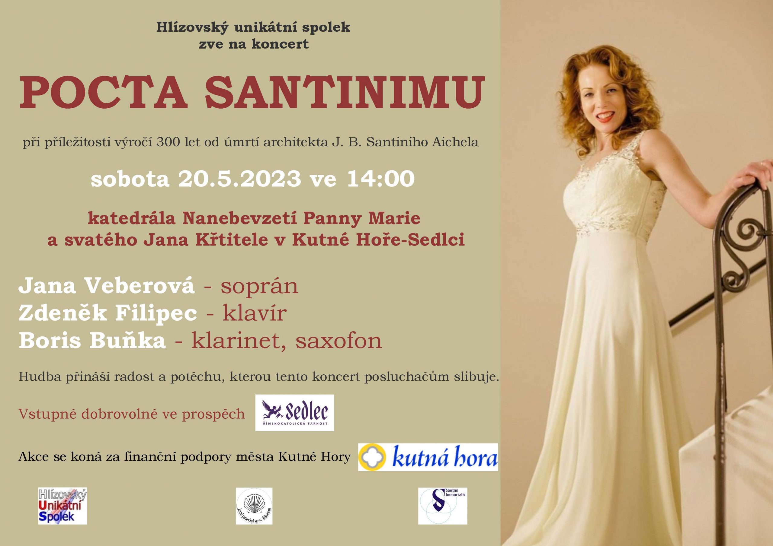 Pocta Santinimu – koncert Jany Veberové, fotogalerie
